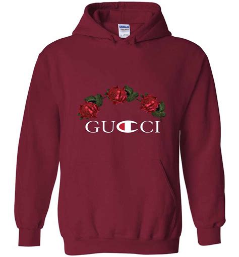 gucci champion hoodie amazon|original Gucci hoodie.